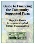 Download the financing the community supported farm guide in PDF fromat