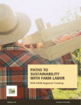 NCR-SARE Farm Labor Training Event Program cover