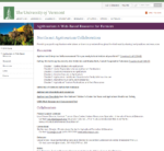 University of Vermont Agritourism Page