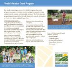 Youth educator grant program fact sheet